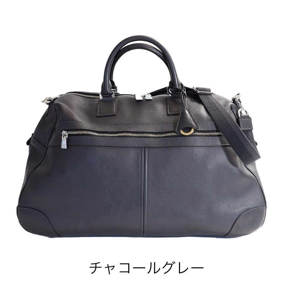 楽天市場】アニアリ aniary ボストンバッグ メンズ 本革 シュリンク