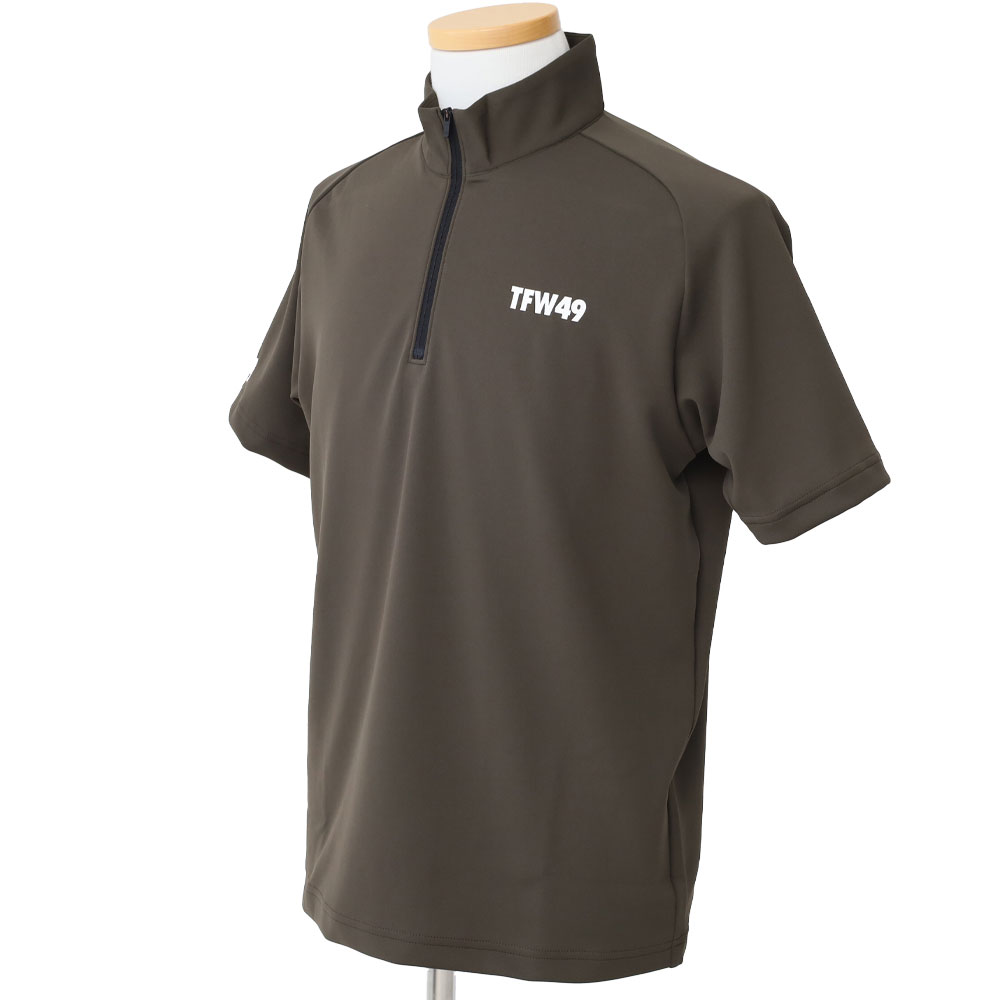 楽天市場】TFW49 MOCK NECK HALF ZIP モックネック ハーフジップ 半袖