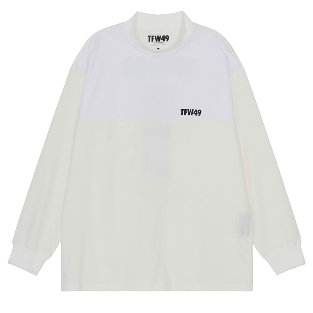 楽天市場】TFW49 MOCKNECK PRINT LONG SLEEVE T モックネック プリント