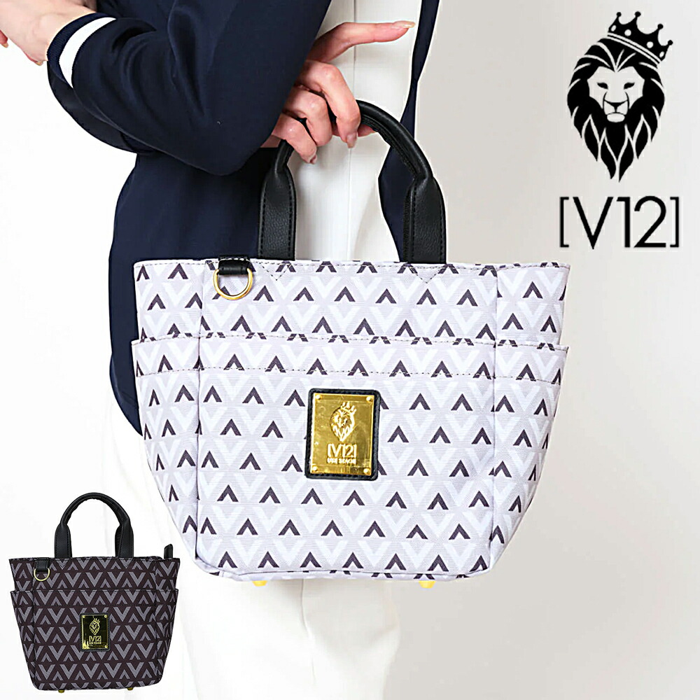楽天市場】V12 ブィトゥエルブ V2 CART BAG カート バッグ トート 総柄