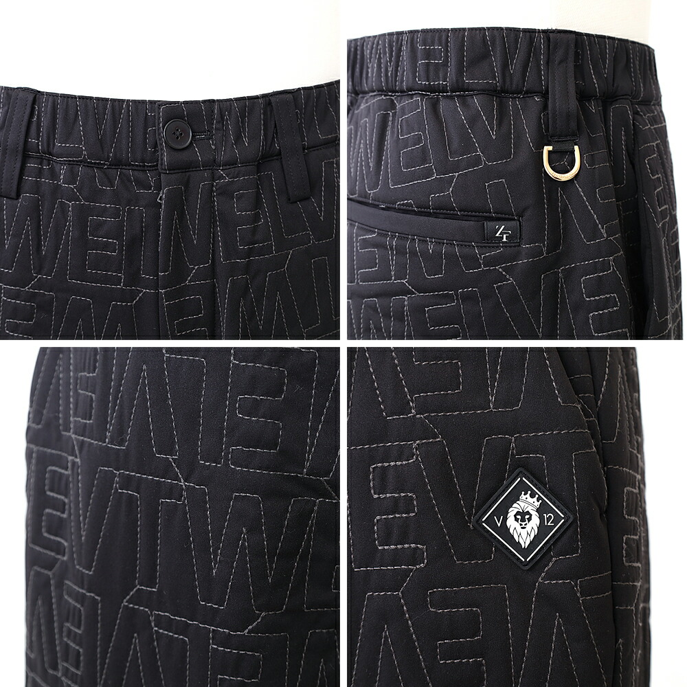 楽天市場】V12 ブィトゥエルブ ZF WARM PANTS ゼロフィット ウォーム