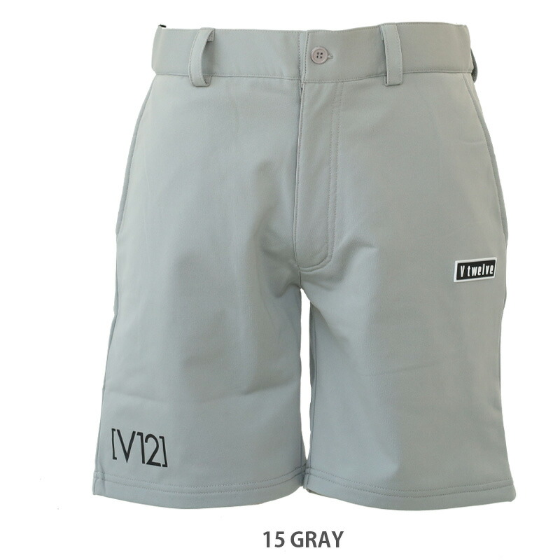 楽天市場】V12 ヴィトゥエルブ BACK LIB SWEAT SHORTS ゴルフ メンズ