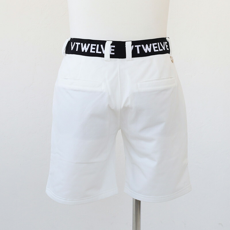 楽天市場】V12 ヴィトゥエルブ BACK LIB SWEAT SHORTS ゴルフ メンズ