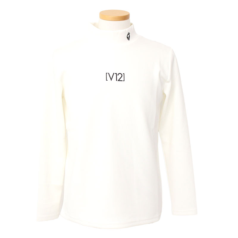 楽天市場】V12 ヴィトゥエルブ ゴルフ CENTER LOGO MOCK メンズ モック
