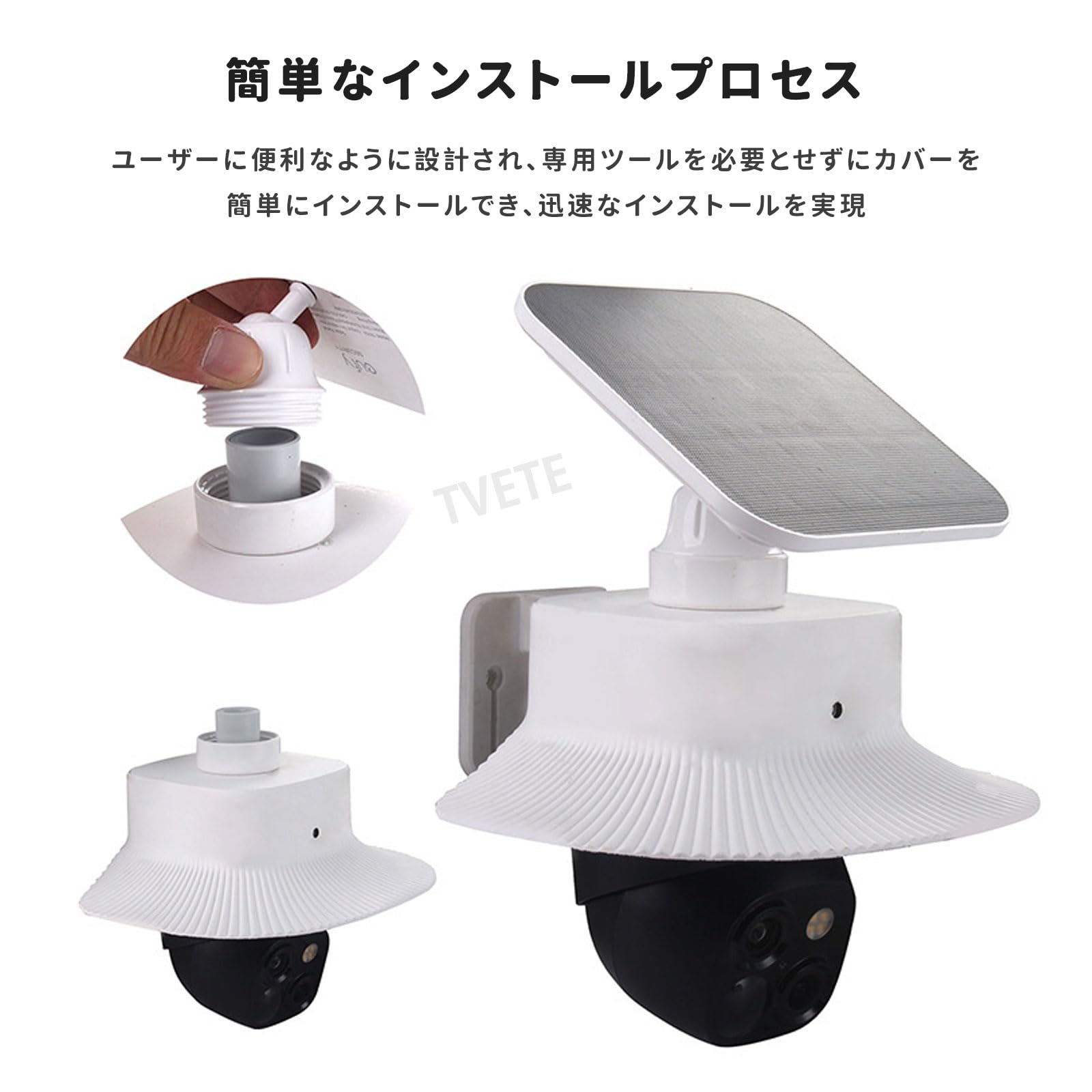 楽天市場】【送料無料】TVETE for eufy s340 カバー レインカバー