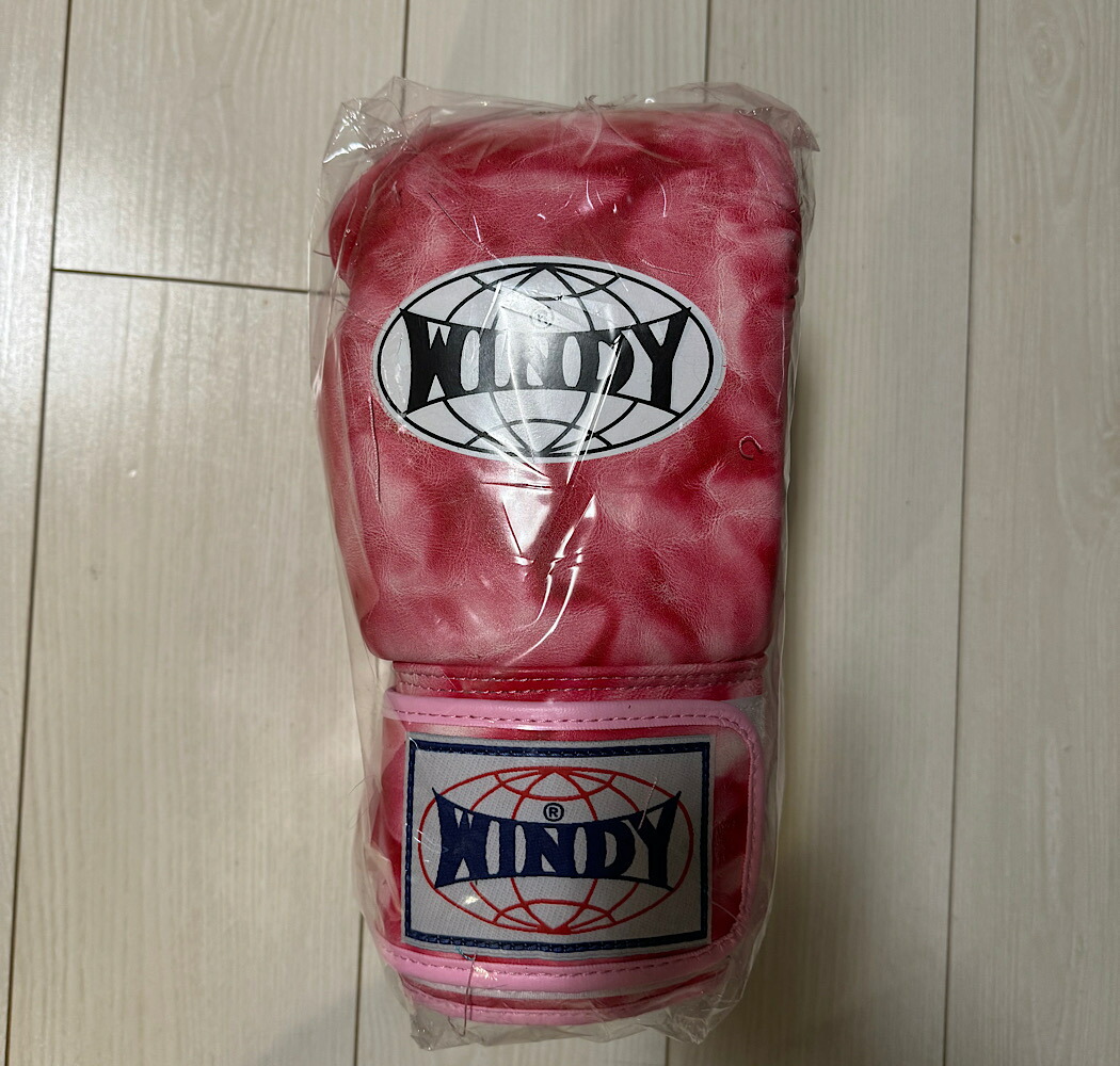 WINDY ピンク ボクシンググローブ 14oz WINDY ウィンディ キック