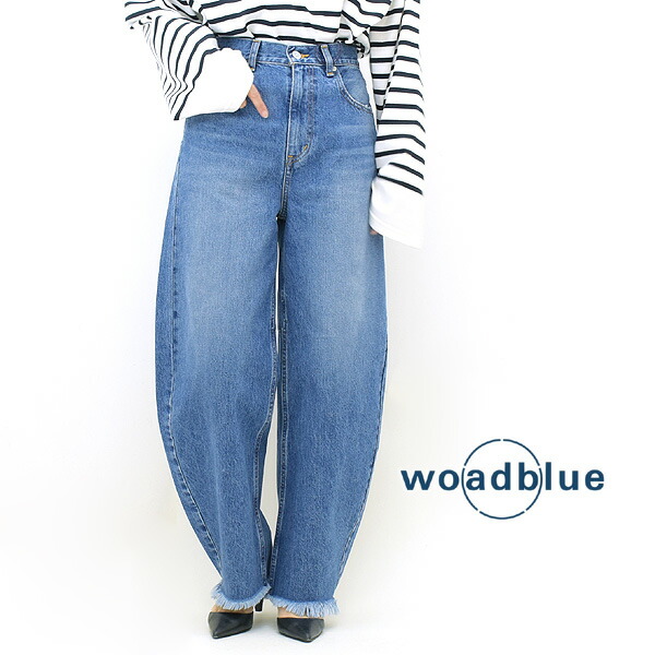 楽天市場】woadblue ウォードブルー ブレットデニムパンツ 
