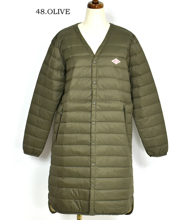 楽天市場】【19AW】DANTON ダントン Vネックロングインナーダウン