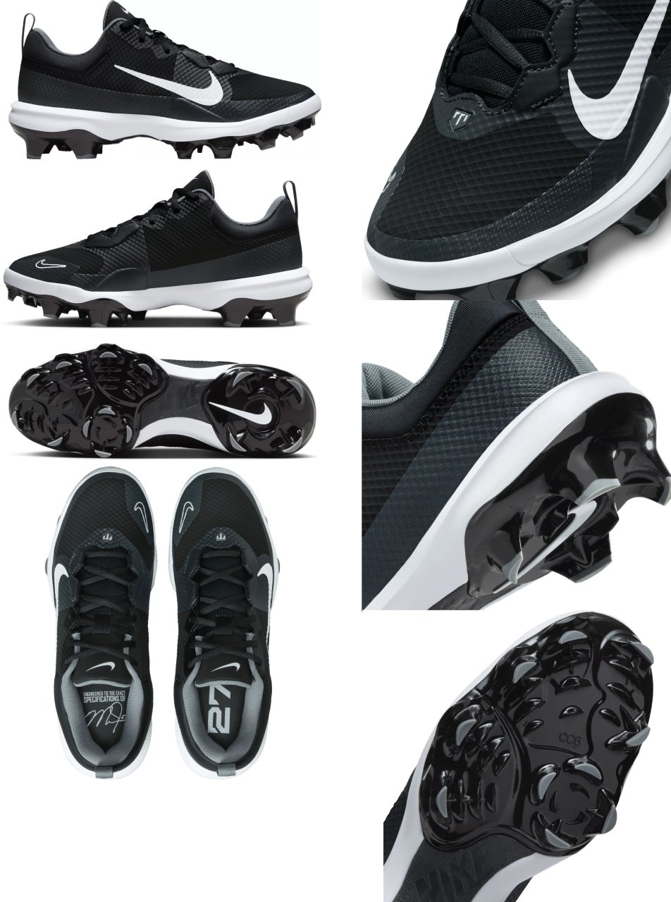 楽天市場】スパイク 野球 ポイント 黒 軽量 ネイビー つま先保護 NIKE