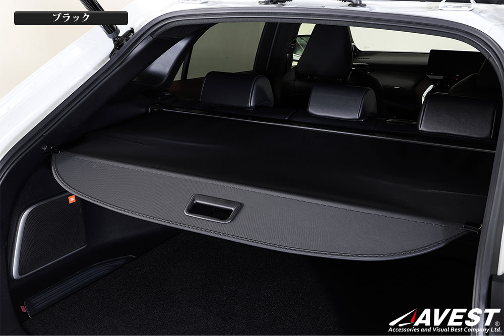 楽天市場】ハリアー80系 トノカバー ブラック カーボン トランク用