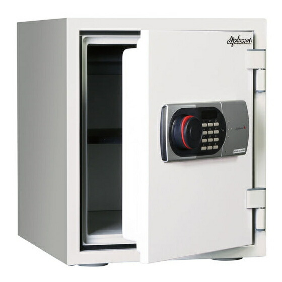 楽天市場】【保証18カ月】ディプロマット 耐火耐水金庫 25L テンキー式