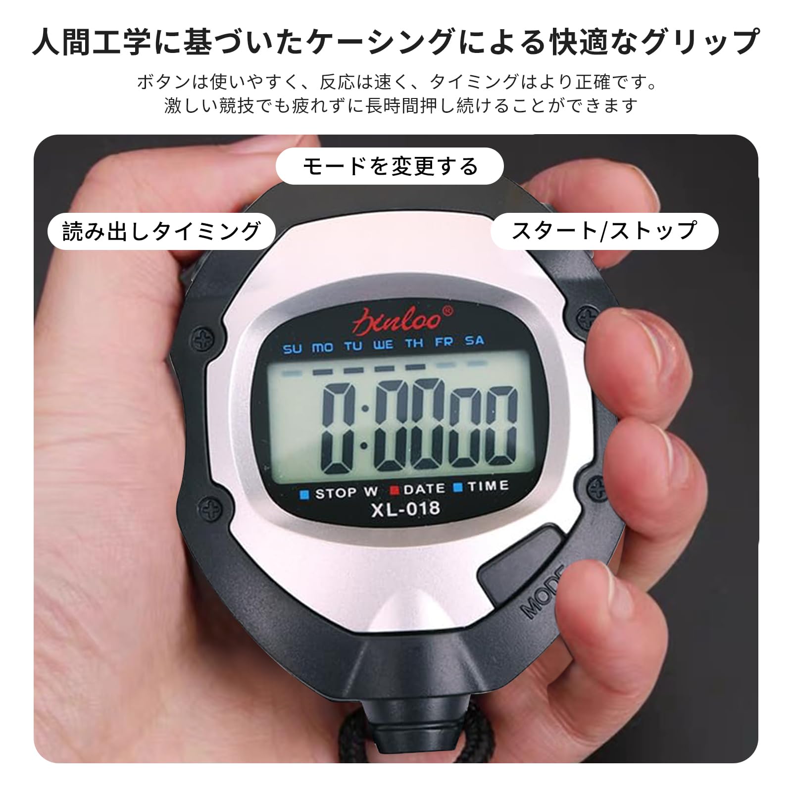 楽天市場】【当日出荷】ストップウォッチ スタンダード スポーツ 防水