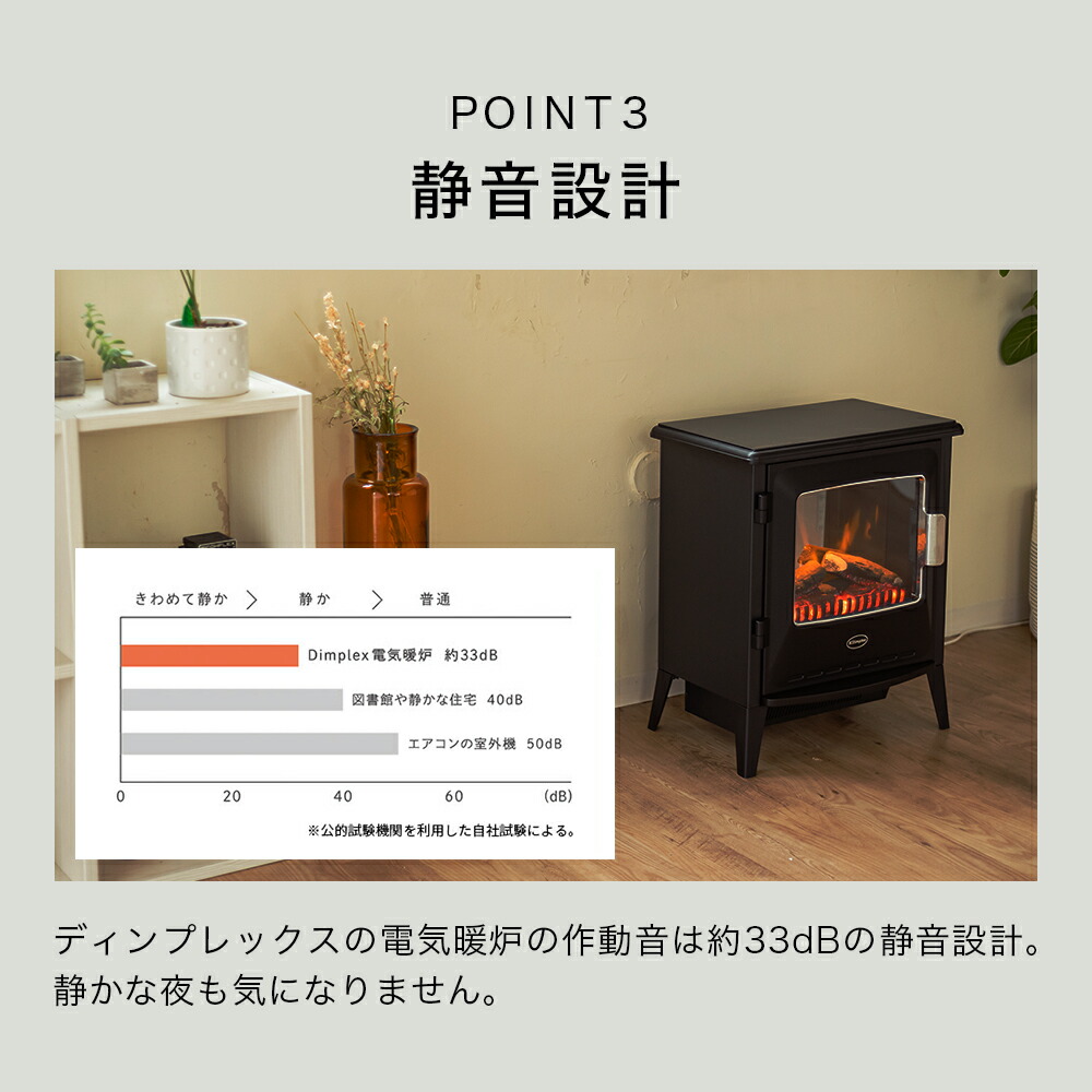 楽天市場】電気ストーブ セラミックヒーター 電気暖炉 薪ストーブ 薪