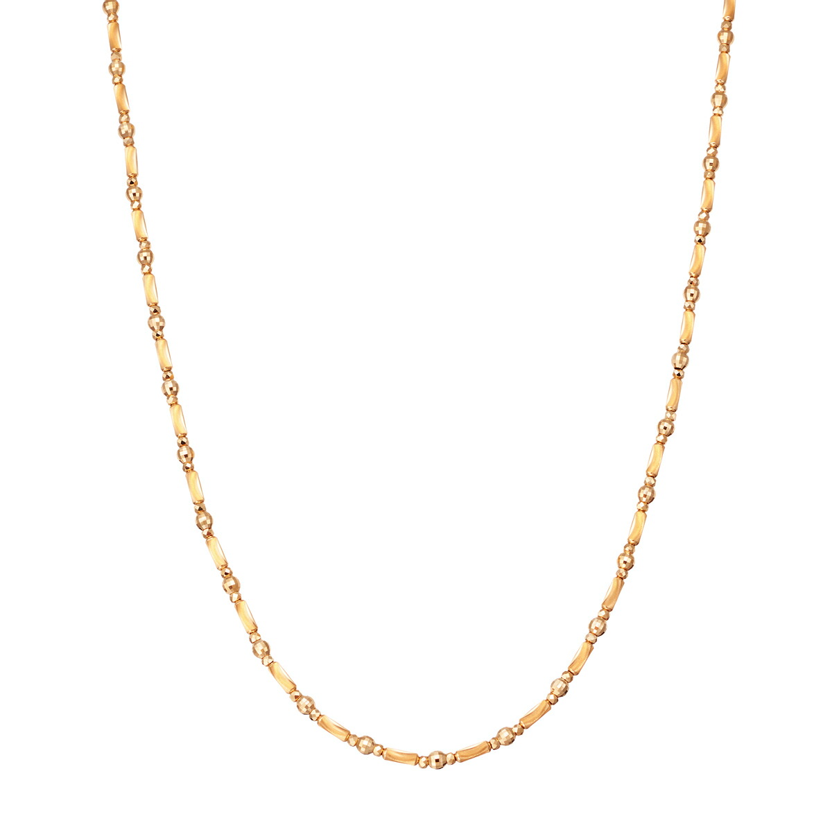 楽天市場】K18イエローゴールドロングネックレス : ジュエリーツツミ