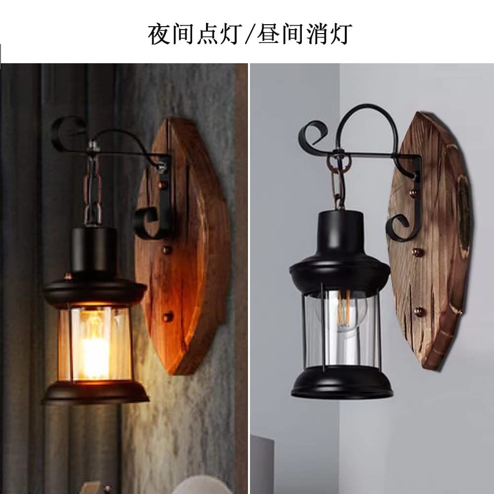 楽天市場】ブラケットライト ランタン型 玄関灯 工業系 レトロ風 天然