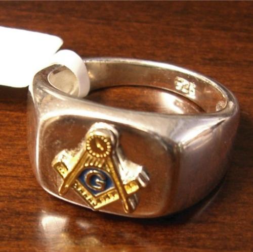 楽天市場】超希少新品 フリーメイソン リング FREE MASON 925シルバー