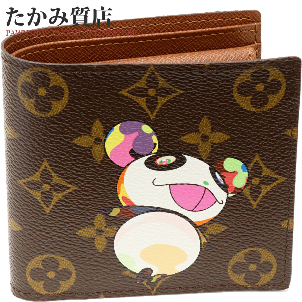 楽天市場】ルイヴィトン 二つ折り財布(小銭入れあり) モノグラムパンダ