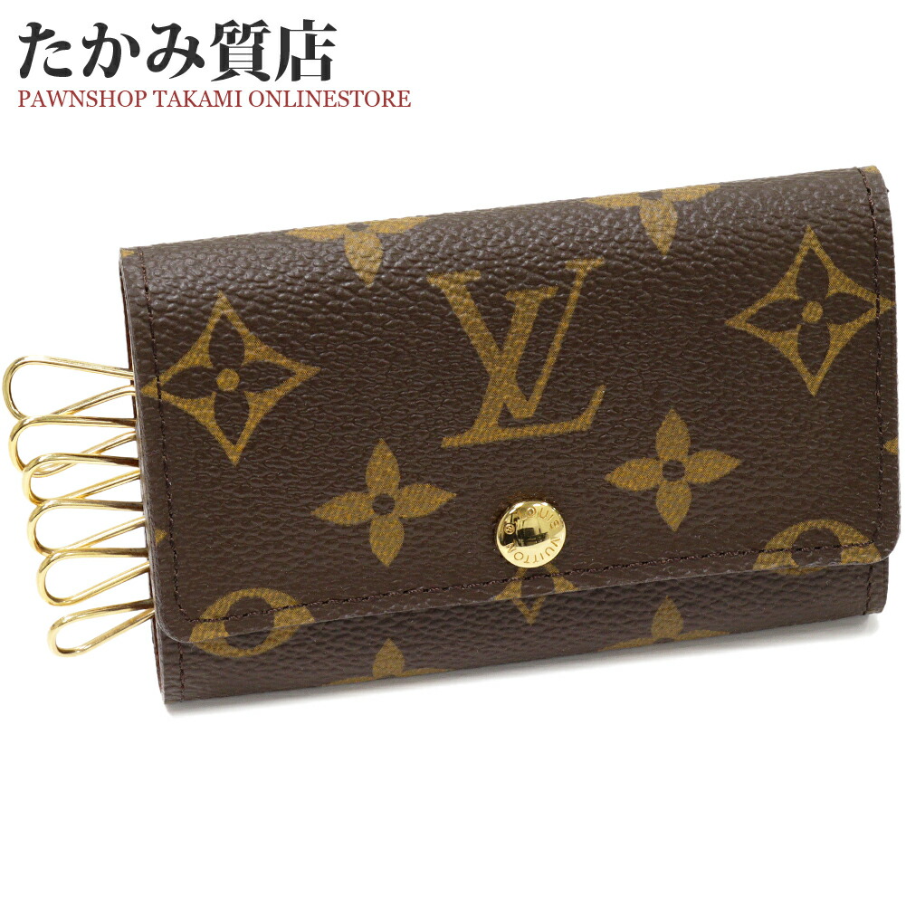 楽天市場】ルイヴィトン 6連キーケース モノグラム ミュルティクレ6