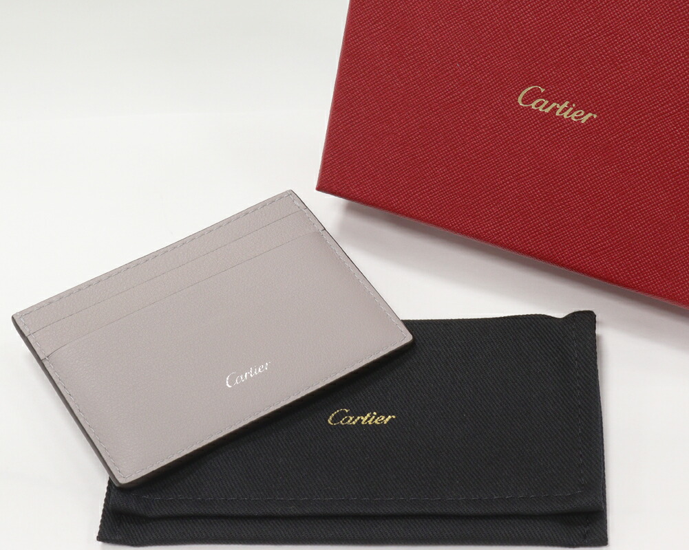 楽天市場】カルティエ カードケース パスケース パンテール カーフ