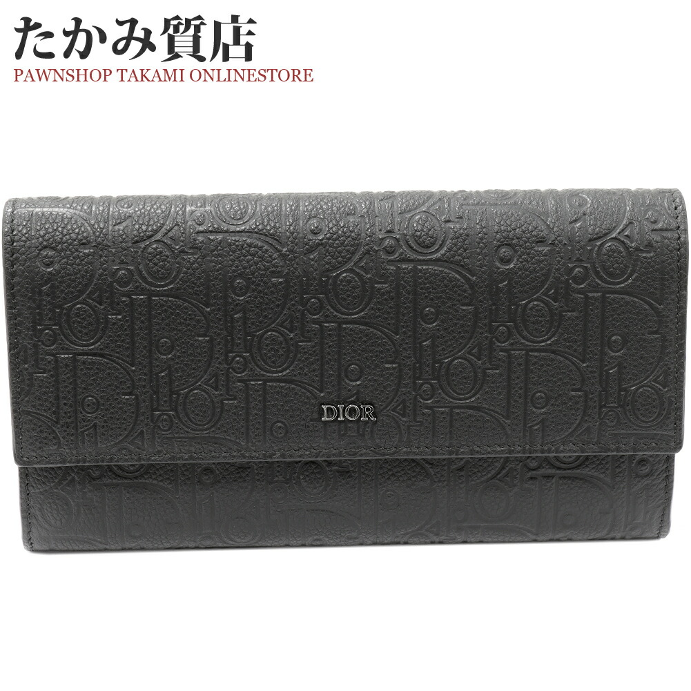 楽天市場】クリスチャン・ディオール ファスナー長財布(小銭入れあり