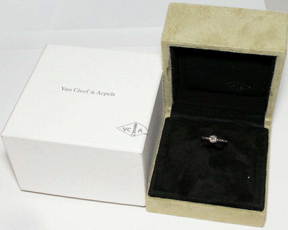 楽天市場】ヴァンクリーフ＆アーペル 指輪 K18WG ダイヤ0.71ct(E-VVS2