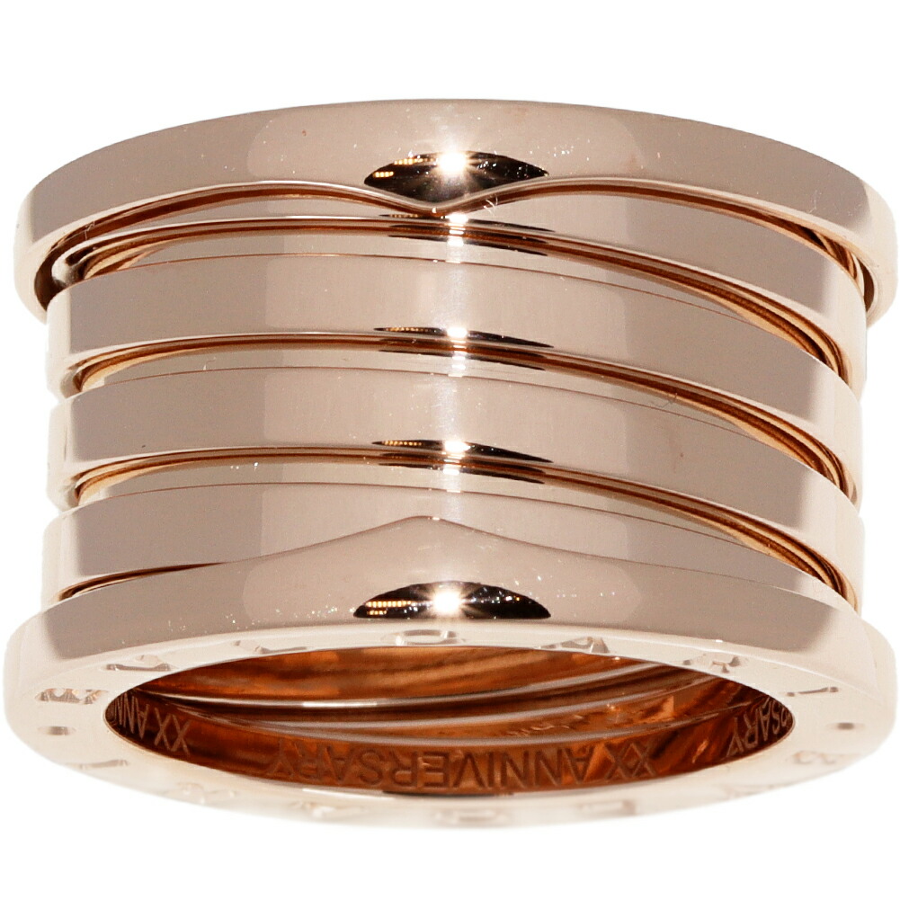 楽天市場】ブルガリ 指輪 K18PG B.zero1 ビーゼロワンリング 5バンド