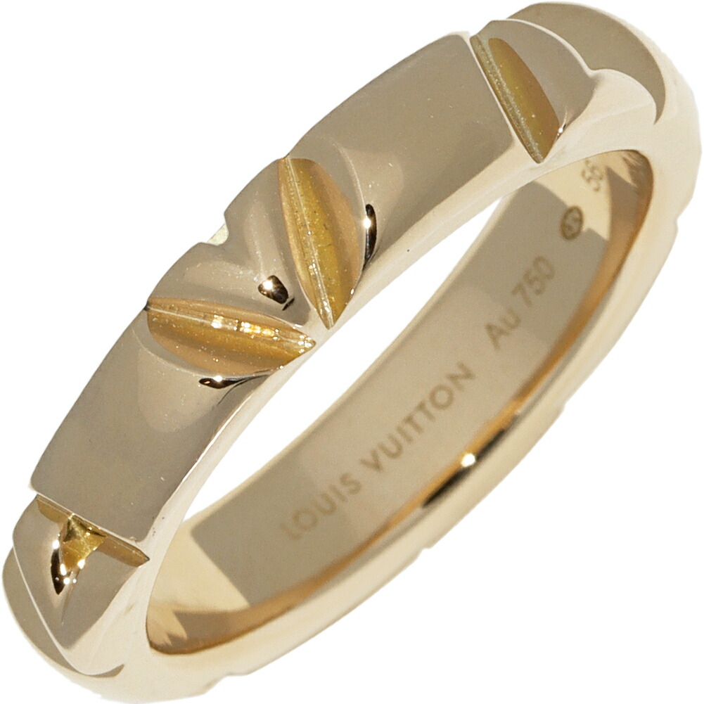 楽天市場】ルイヴィトン 指輪 K18YG LV ヴォルト ミュルティ リング 幅