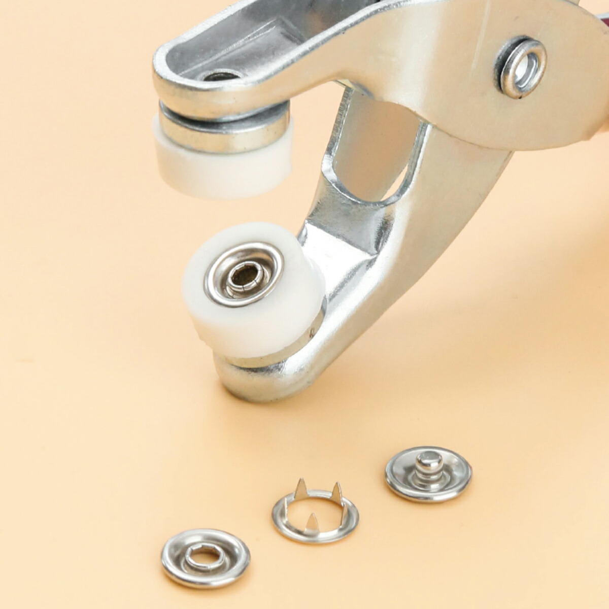 楽天市場】ハトメパンチセット ハトメボタン 100セット付き 9mm