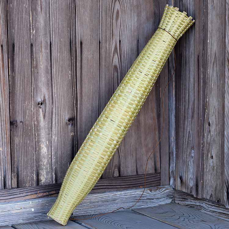 楽天市場】【受注生産 お届けまで約1ヶ月】真竹磨き鰻筌1日100匹の鰻