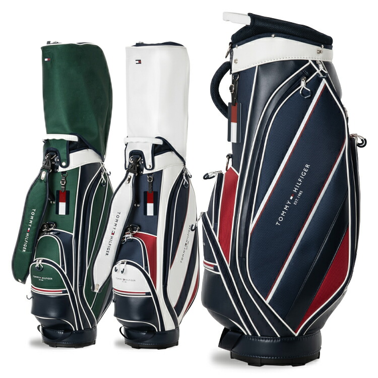 楽天市場】トミーヒルフィガー キャディバッグ トリコロールの通販