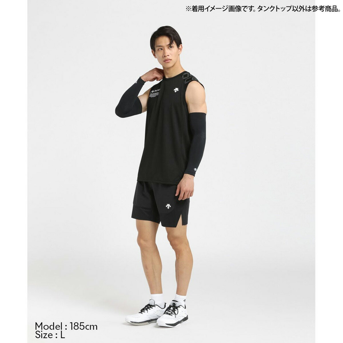 楽天市場】ノースリーブ メンズ スポーツ ブランド デサント タンク