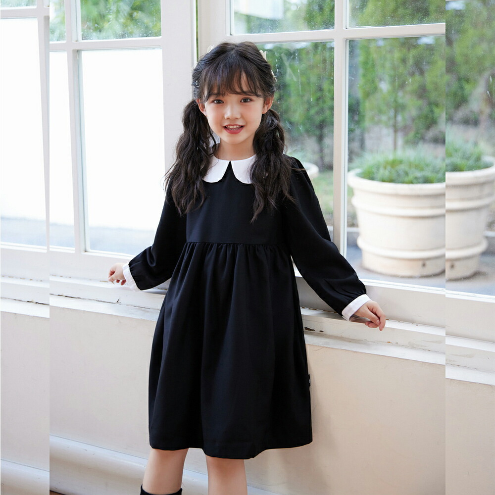 楽天市場】卒業式 入学式 女の子 ワンピース 白襟令嬢ワンピース