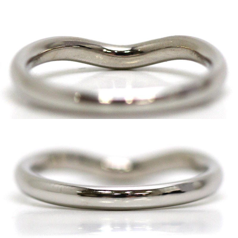 楽天市場】Tiffany&Co. ティファニー バンドリング ダイヤモンド Pt950