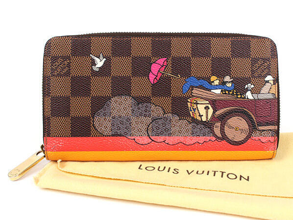 楽天市場】ルイヴィトン ダミエイヴァシオン ジッピ—ウォレット 長財布