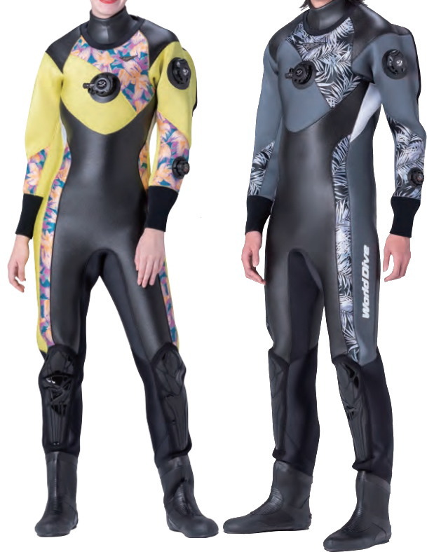 楽天市場】ワールドダイブ ドライスーツ XDA20R 3.5mm＊ソフトラジアル