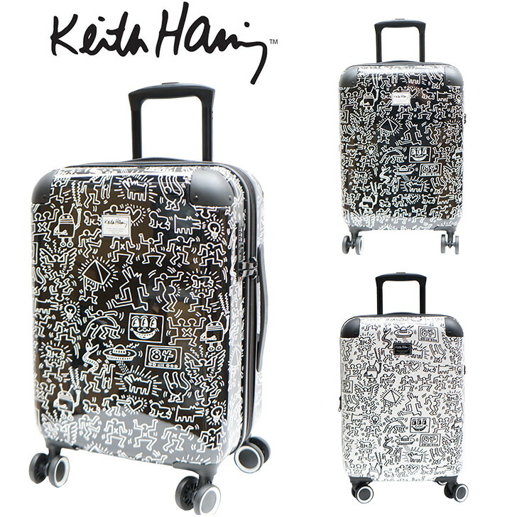 楽天市場】Keith Haring キースヘリング キャリーケース 32L 拡張 39L
