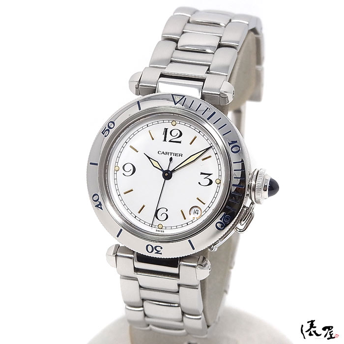 楽天市場】【初期モデル】 カルティエ パシャ 35mm 自動巻 【極美品