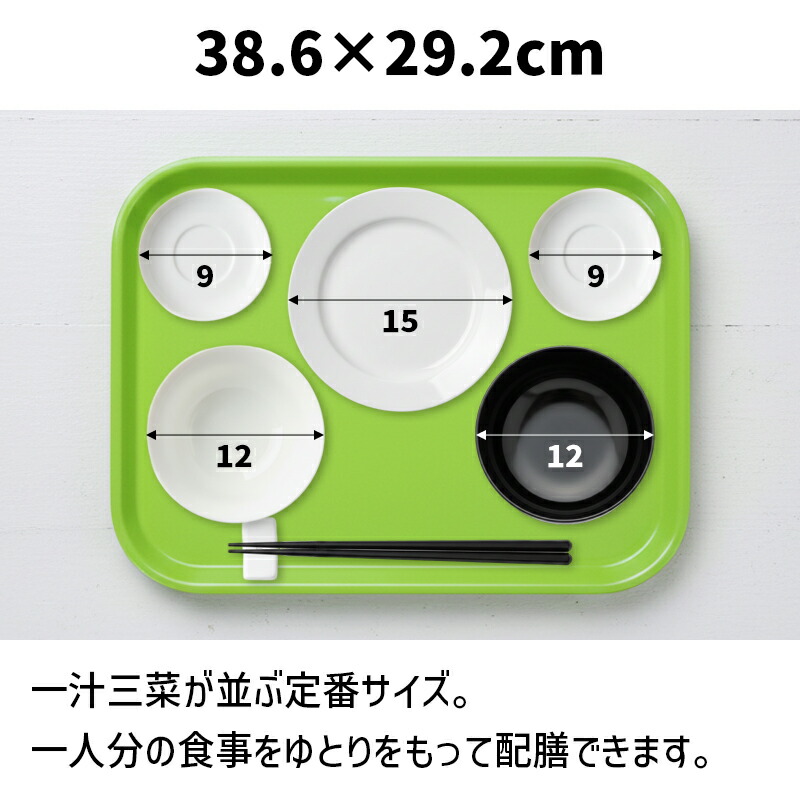 楽天市場】TATSU-CRAFT（タツクラフト） カラフル ピノ トレー 39cm L