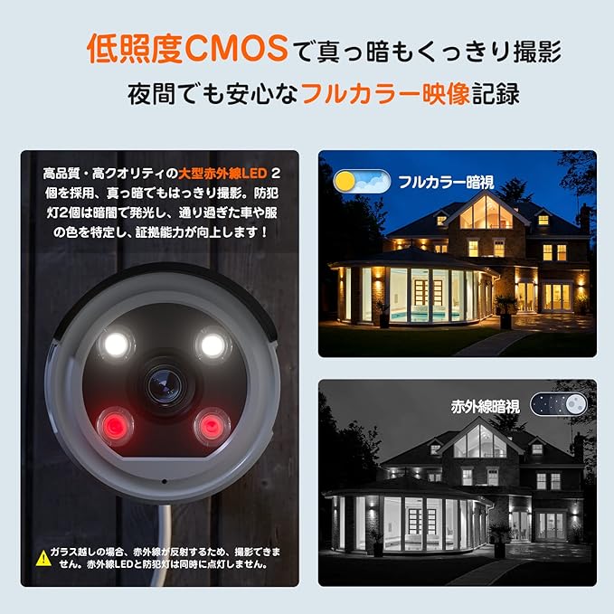 楽天市場】☆限定15％OFFクーポン！☆増設用 防犯カメラ POE 500万画素