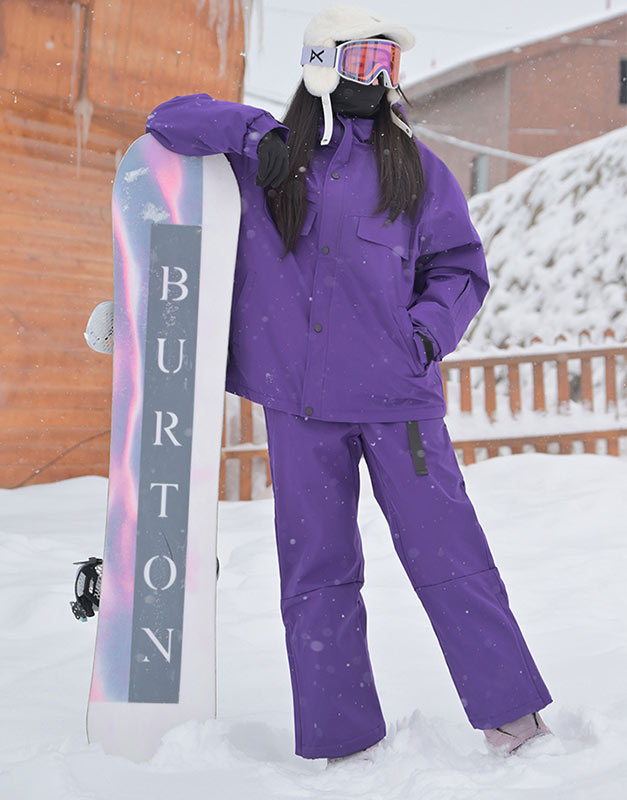 楽天市場】スノーボードウェア スキーウェア 上下セット お揃い フード