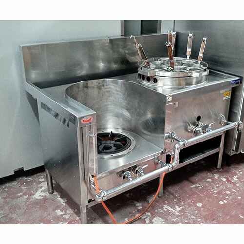 楽天市場】【業界最長1年保証】【中古】中華レンジ (特) マルゼン MRS