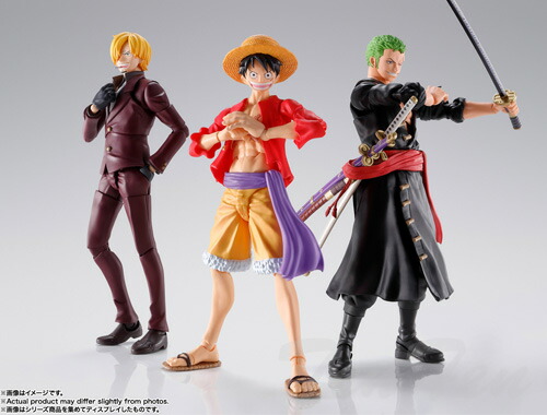 ワンピース モンキー・D・ルフィ プレミアムフィギュ SHFiguartsセット