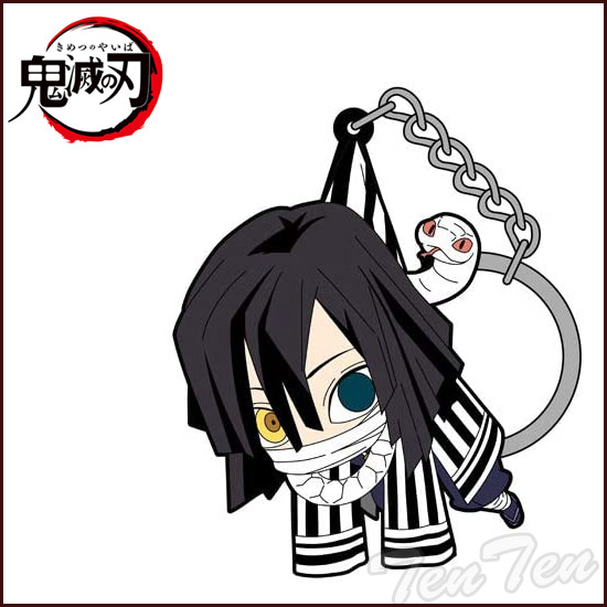 楽天市場】鬼滅の刃 つままれキーホルダー 伊黒 小芭内 【即納品】 伊