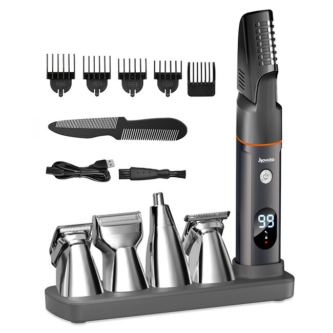 楽天市場】多機能 電気 シェーバー セット - 5in1 全身 バリカン