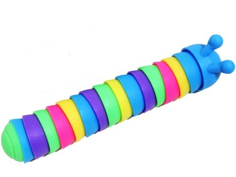 楽天市場】くねくねイモムシ（レインボー）2個 : 海猫屋 楽天市場店