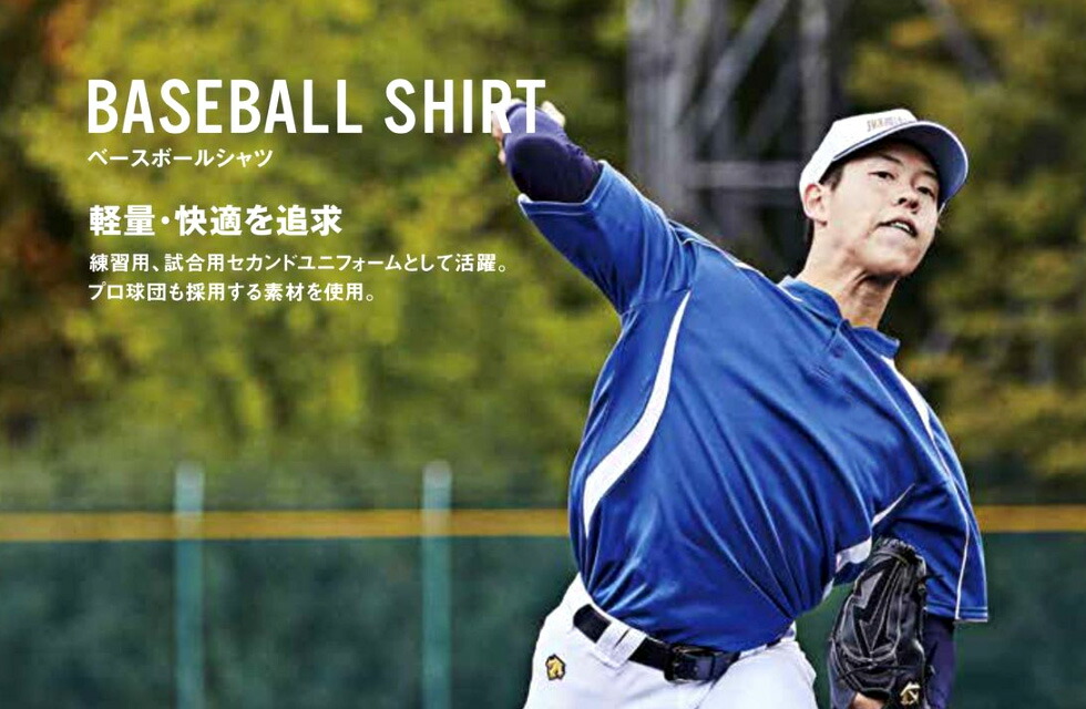 楽天市場】デサント 野球 立衿 2ボタン 半袖 シャツ ジュニア 練習着