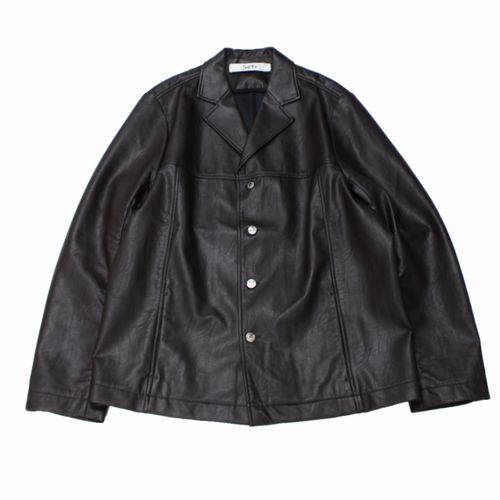 楽天市場】【中古】 Sefr セファ 23SS フェイクレザージャケット L