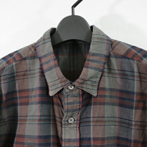 楽天市場】【中古】 sacai サカイ 20SS グラデーション チェックシャツ