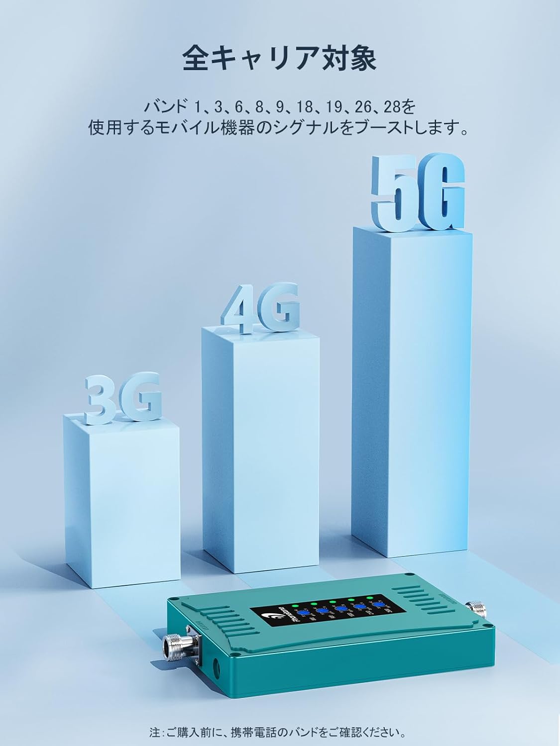 楽天市場】ANNTLENT 携帯電話信号増幅器 電波ブースター 日本の
