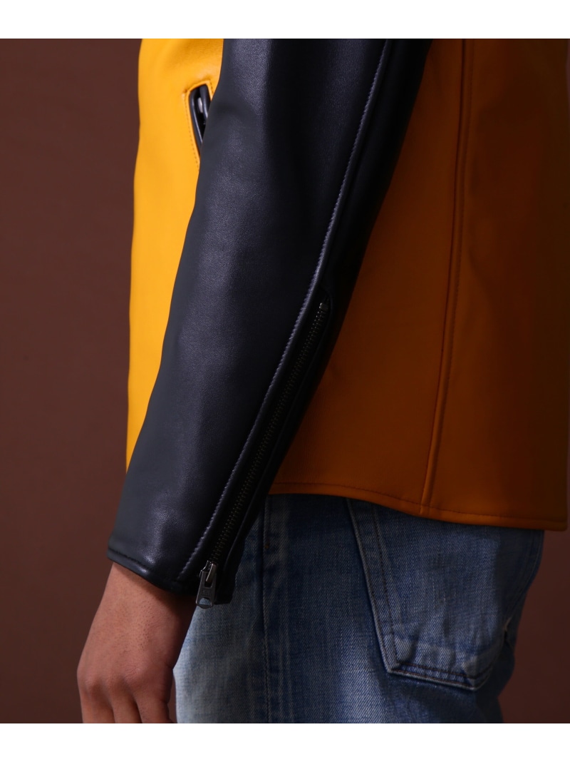 楽天市場】【SALE／30%OFF】《COLLECTION》LEATHER RACING JACKET